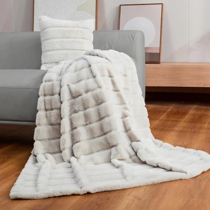 Cozy Bliss Faux Fur Blanket