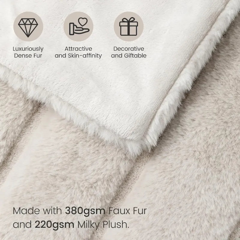 Cozy Bliss Faux Fur Blanket