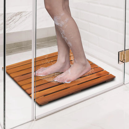 Bamboo Shower Bath Mat