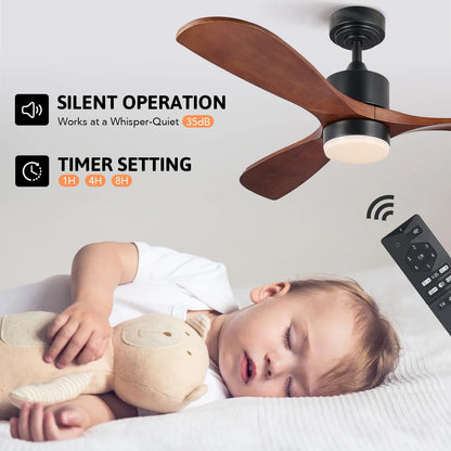 Wooden Ceiling Fan