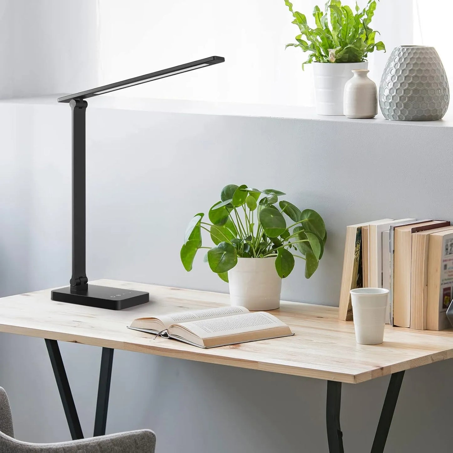 LED Desk Lamp with Adjustable Lighting