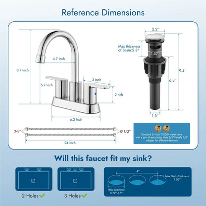 4-Inch Bathroom Faucet