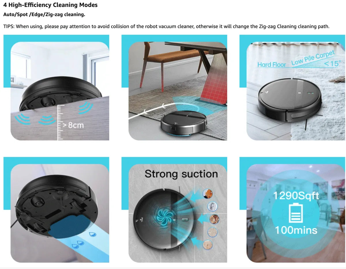 G20 Robot Vacuum Cleaner