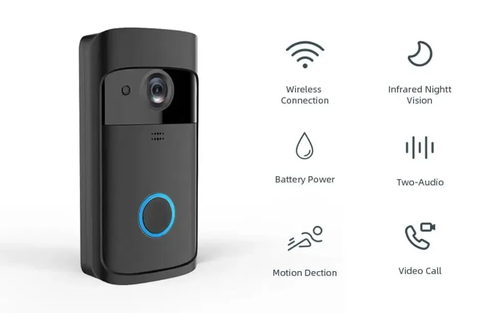 Wireless WiFi Video Doorbell Camera