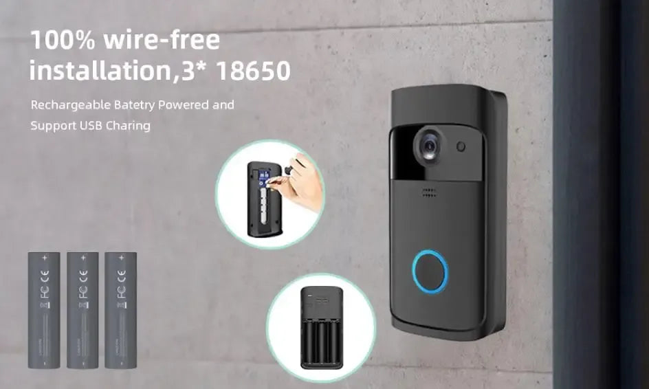 Wireless WiFi Video Doorbell Camera