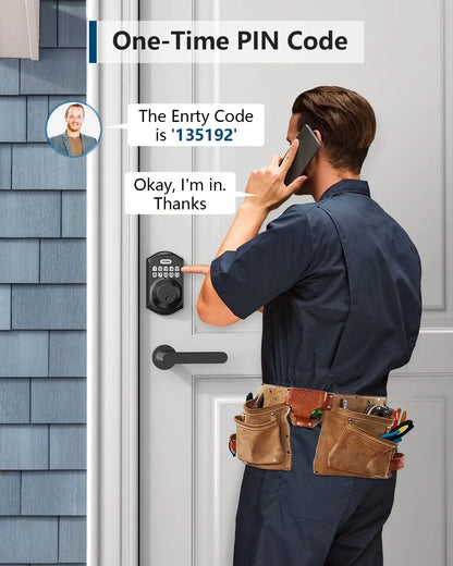 Smart Keypad Deadbolt Lock Product Page