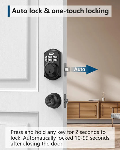 Smart Keypad Deadbolt Lock Product Page