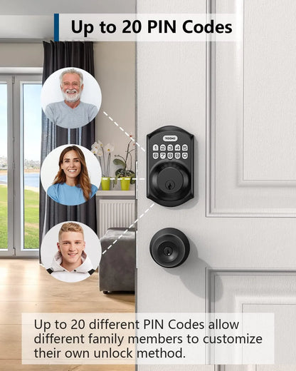 Smart Keypad Deadbolt Lock Product Page