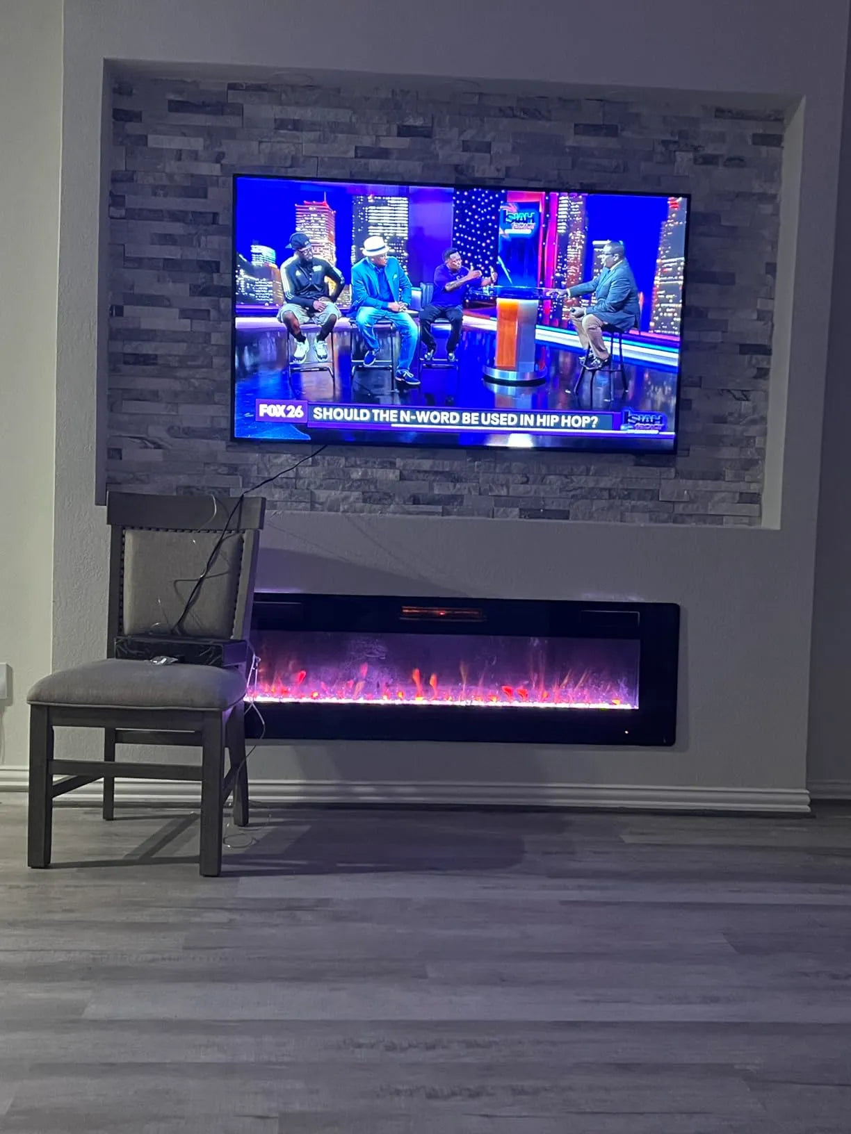 36-Inch Electric Fireplace